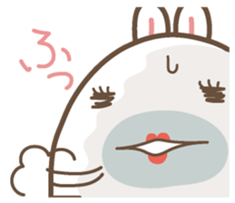 The rabbit of gay 2 sticker #12247460