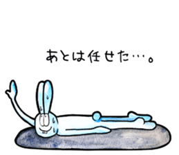 "The Rabbits" Twelve constellations sticker #12247516