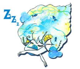 "The Rabbits" Twelve constellations sticker #12247528