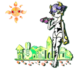 "The Rabbits" Twelve constellations sticker #12247530