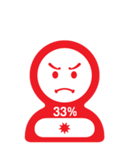 Stickers to convey degree sticker #12247585