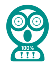 Stickers to convey degree sticker #12247608