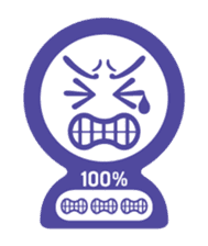 Stickers to convey degree sticker #12247614