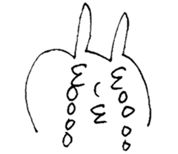 gu par usagi sticker #12248384