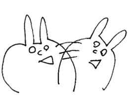 gu par usagi sticker #12248387