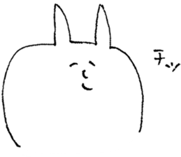 gu par usagi sticker #12248396