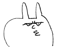 gu par usagi sticker #12248400