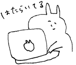 gu par usagi sticker #12248406