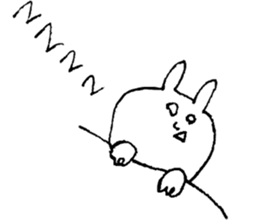 gu par usagi sticker #12248411