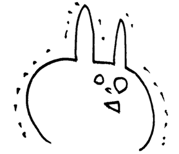 gu par usagi sticker #12248418