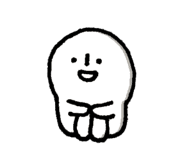 Modest white people sticker #12249890