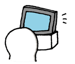 Modest white people sticker #12249899