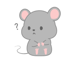 Jobless mouse sticker #12250025