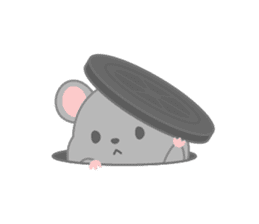 Jobless mouse sticker #12250027
