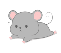 Jobless mouse sticker #12250030