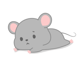 Jobless mouse sticker #12250031