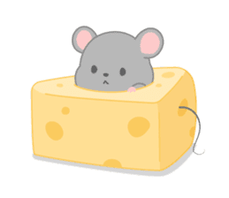 Jobless mouse sticker #12250034