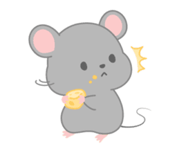 Jobless mouse sticker #12250035