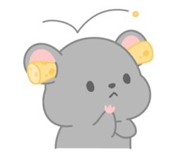 Jobless mouse sticker #12250037