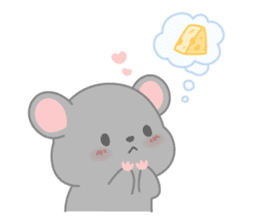 Jobless mouse sticker #12250039