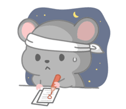 Jobless mouse sticker #12250045
