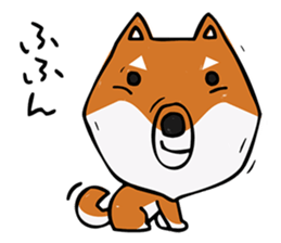Joe of a Shiba dog sticker #12250475