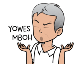 Wong Jateng Gayeng sticker #12250550