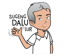 Wong Jateng Gayeng sticker #12250581