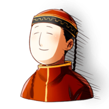 Chinese Couple sticker #12250634