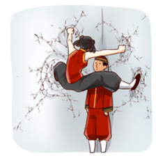 Chinese Couple sticker #12250658