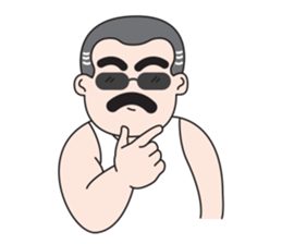 Uncle Beard sticker #12251110