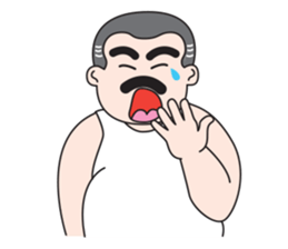 Uncle Beard sticker #12251113