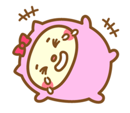 Warm fuzzy Cat sticker #12251389