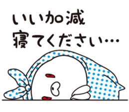 The rabbit which put on a hood sticker #12252491