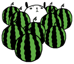 Playful Osaka panda*Summer* sticker #12252982