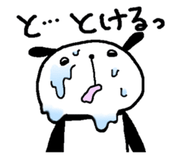 Playful Osaka panda*Summer* sticker #12252988