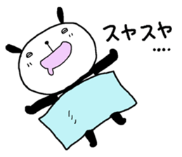 Playful Osaka panda*Summer* sticker #12252999