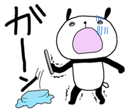 Playful Osaka panda*Summer* sticker #12253001