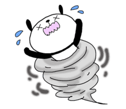 Playful Osaka panda*Summer* sticker #12253003