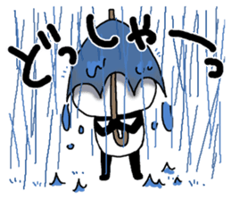 Playful Osaka panda*Summer* sticker #12253004