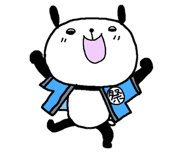 Playful Osaka panda*Summer* sticker #12253010
