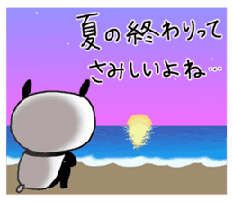 Playful Osaka panda*Summer* sticker #12253013