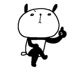 Playful Osaka panda*Summer* sticker #12253017