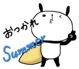 Playful Osaka panda*Summer* sticker #12253019