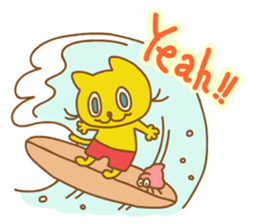 Beach Cats sticker #12253067