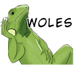 Reptile! sticker #12253192