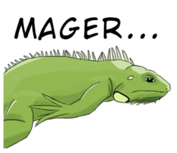 Reptile! sticker #12253193
