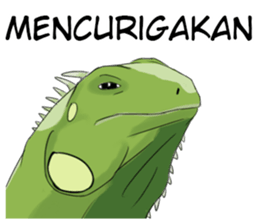 Reptile! sticker #12253194
