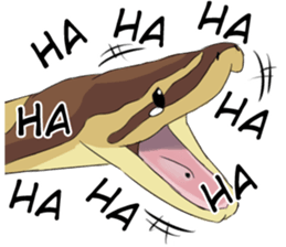 Reptile! sticker #12253202