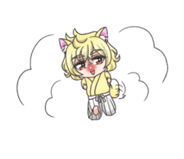 Pretty boy Shiba of the dog ear sticker #12254176